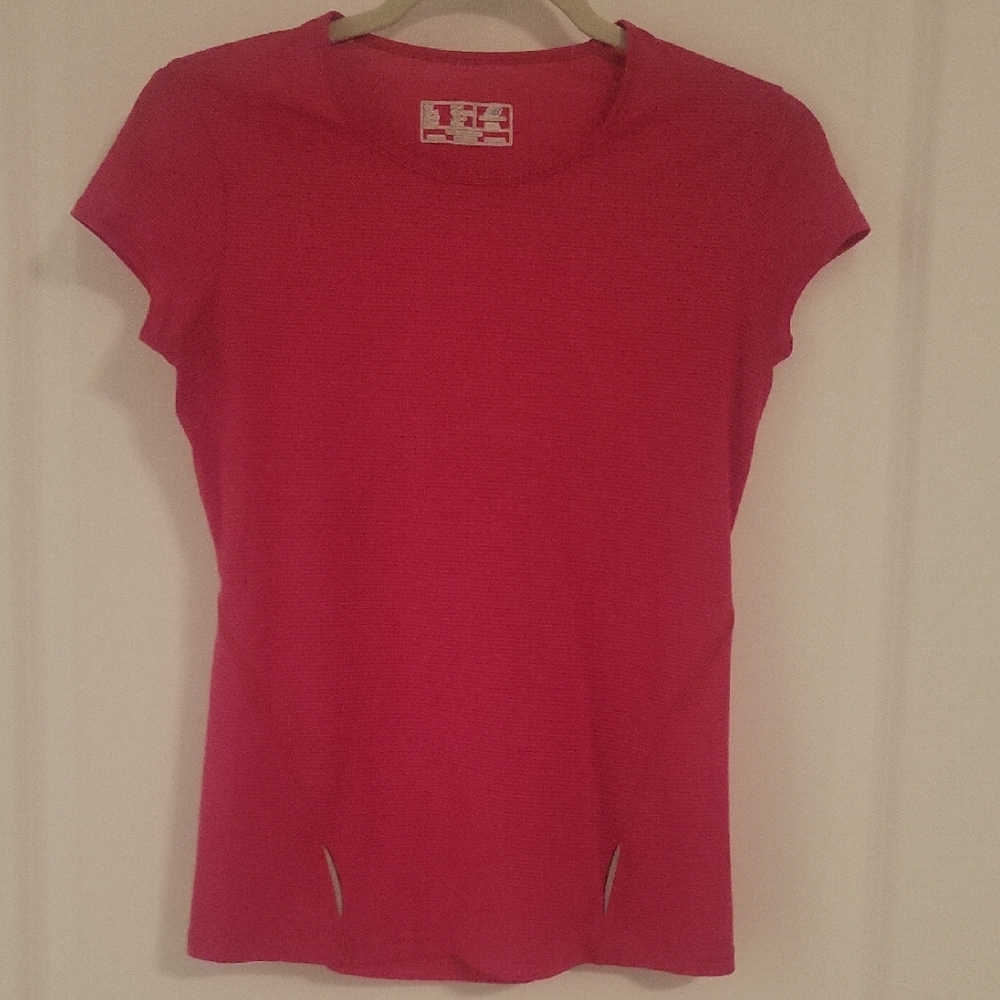 New Balance Women's Vibrant Pink Short Sleeve Tee